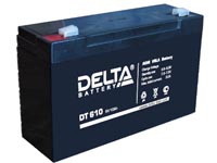 Свинцово-кислотный аккумулятор Delta DT 610 (6в 10 А/ч) - Охранные системы РЕАЛ - Екатеринбург