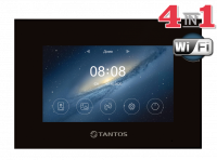 Видеодомофон с блоком сопряжения подъездных домофонов Tantos Marilyn HD Wi-Fi IPS  (VZ или XL) (black) - Охранные системы РЕАЛ - Екатеринбург